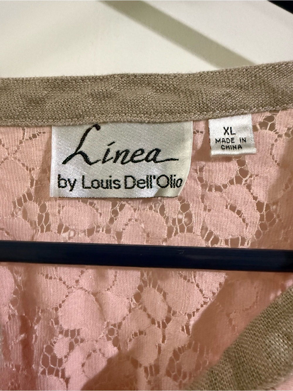 Pink Lace Button-Front Jacket - Picture 2 of 3